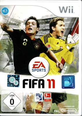 FIFA 11 Nintendo Wii Fussball Spiel Gebraucht CIB OVP Sport Videospiel Komplett