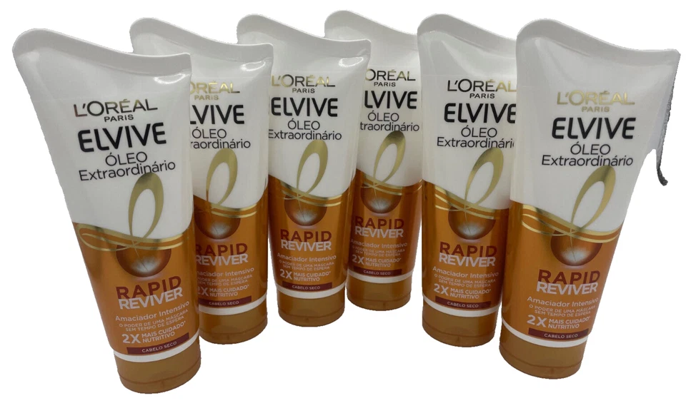 (36,99€/L) L'Oréal Paris Elvive Oleo Extraordinario Rapid Reviver 6x180ml - Bild 1 von 1