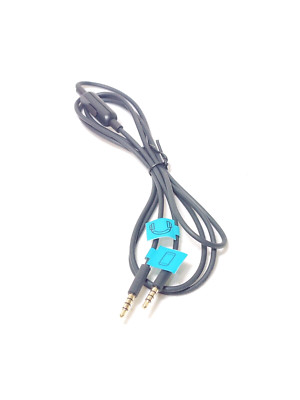 Original Logitech G PRO G433 G233 AUX 3,5mm Mikrofon Cable Kabel Schwarz Headset