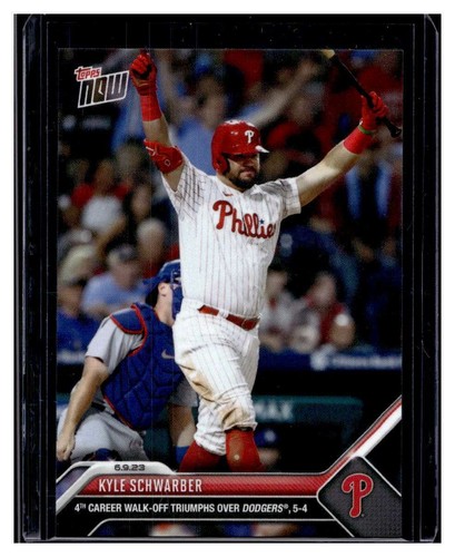 2023 Topps Now 414 Kyle Schwarber