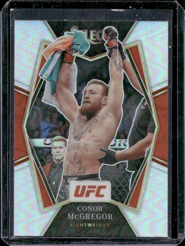Conor McGregor 2022 Panini Select UFC Premier Level Silver Prizm