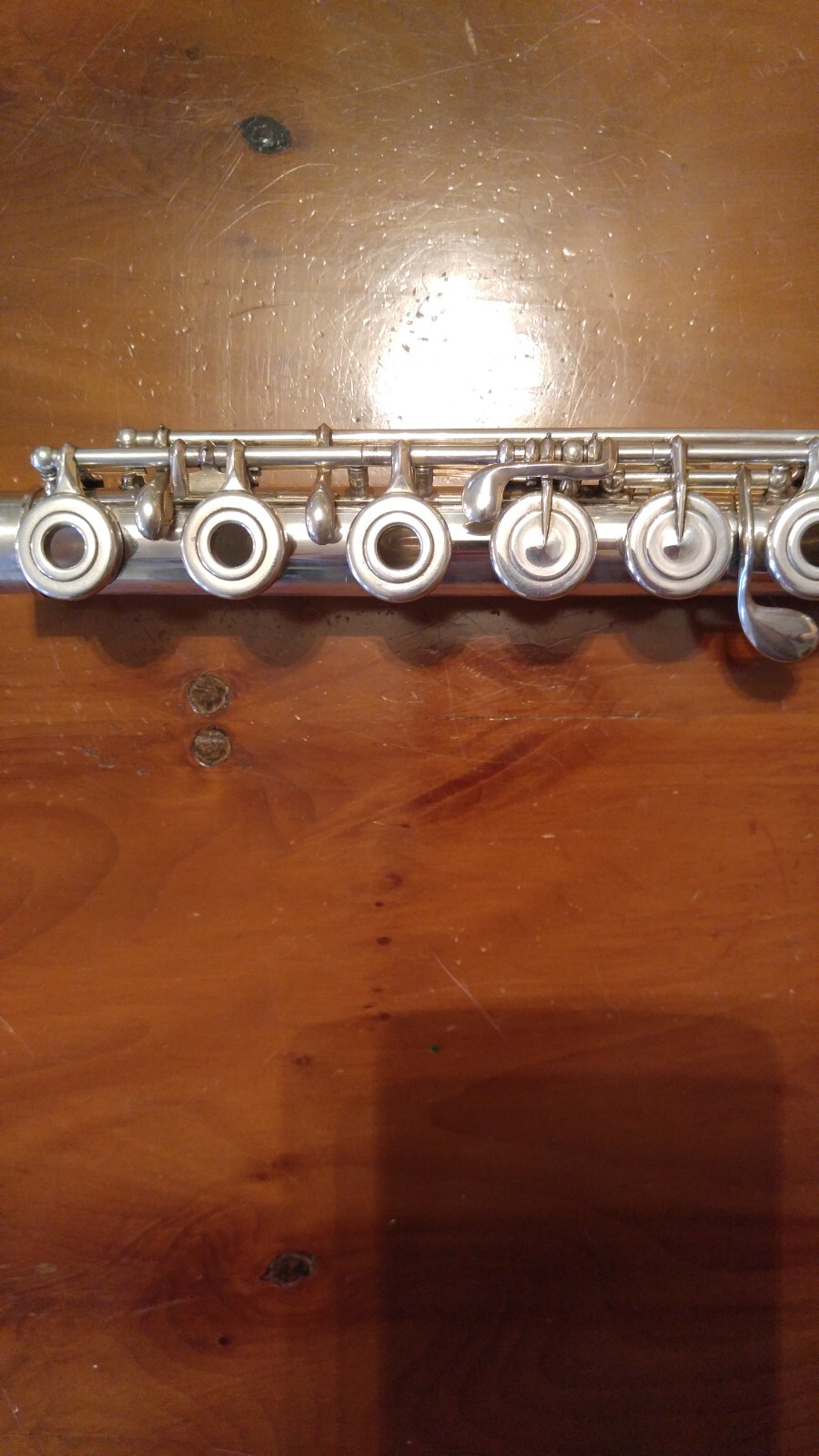 Lamberson Handmade Flute S/N 217 Silver w/Gold Embouchure Plate eBay