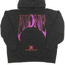 Alone Alien Body Raw Vision Lil Peep Hoodie Sweatshirt Spell Out Movie Logo XL