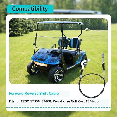 Golf Cart Forward Reverse Transmission Shift Cable for EZGO 96-01
