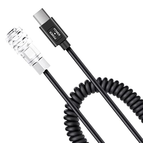 12V USB-C PD Power Cable for Blackmagic Pocket Cinema Camera 4K 6K BMPCC to -... - Picture 1 of 6