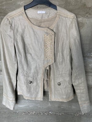 Jacke Leinenblazer von Promod in Gr. 36 sehr gut  erhalten