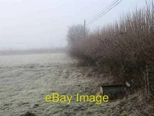 Photo 6x4 Coxall grazing Bedstone Galvanised trough and grassland Coxall c2007