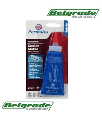 Permatex 51813 Anaerobic Gasket Maker, 50 ml Tube Pack of 1