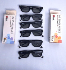LG 3D Glasses AG-F200 AG-F210 Cinema 3D Genuine OEM LED HDTV Theater Black