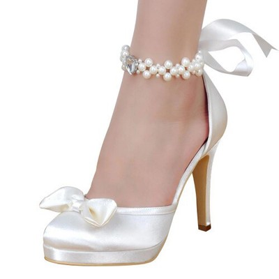 ankle ribbon shoes
