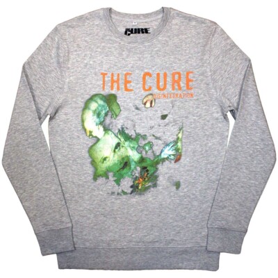 The Cure 'Disintegration' Grey Sweatshirt - NEW OFFICIAL