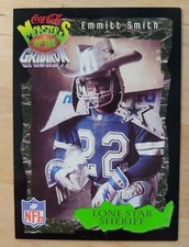 1994 Emmitt Smith Coca-Cola Monsters of the Gridiron Lone Star Sherriff #8 of 30