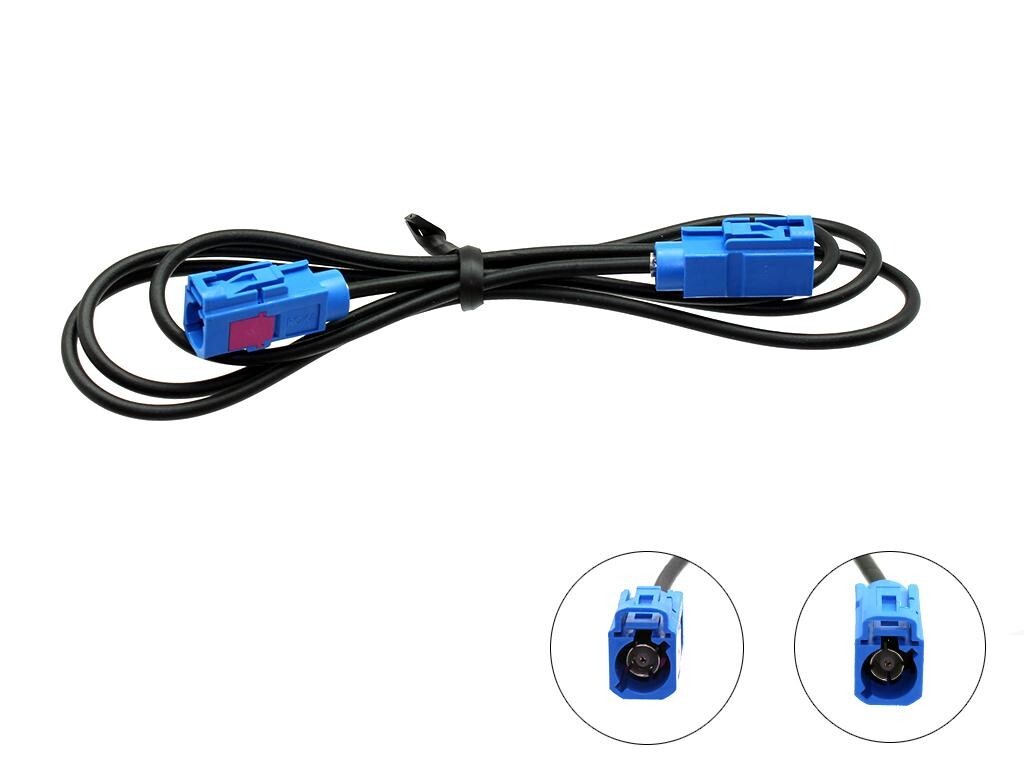 Fakra female to female GPS 1M extension car aerial adapter lead cable CT27AA137