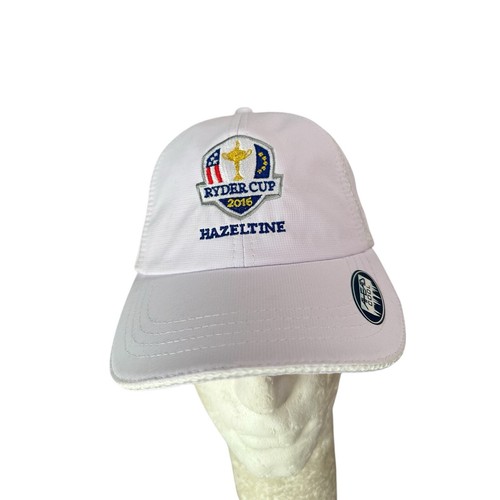 2016 Ryder Cup Mütze hazeltine weiß AHEAD cool Polyester verstellbar - Bild 3 von 9