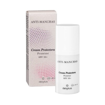 Anti-Pigment Creme SPF 50+ deliplus Protective cream Tag Spanien