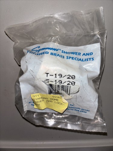 Symmons Dome Cover and Lock Nut T-19/20 S-19/20 for Temptrol Valve - Picture 2 of 3