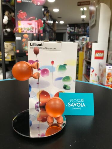 Alessi ASG02 Lilliput Servizio per sale e pepe, arancione - Foto 2 di 3