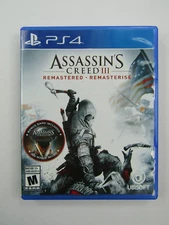 Assassins Creed III Remastered PS4 Video Game Playstation 4 Ubisoft No Manual