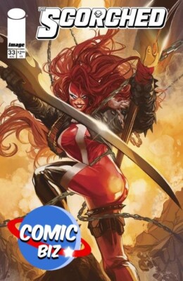 SPAWN SCORCHED #33 (2024) ERSTDRUCK AGUILLO HAUPTCOVER EIN BILD