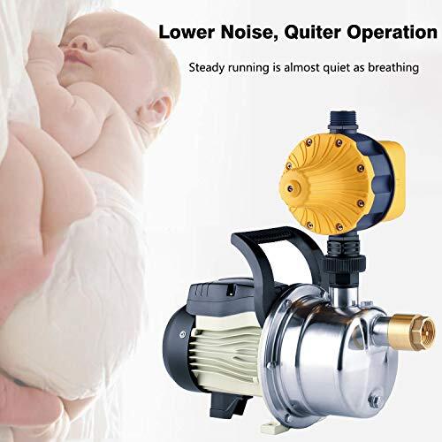 Tdrforce 3/4 Hp Water Pressure Booster Pump 110v Inline Water Transfer Pump Auto - Picture 4 of 7