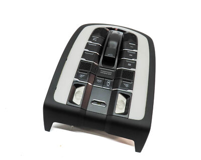 2011 PORSCHE CAYENNE HYBRID (958) FRONT CENTER ROOF PRIMARY DOME LIGHT (BLACK)