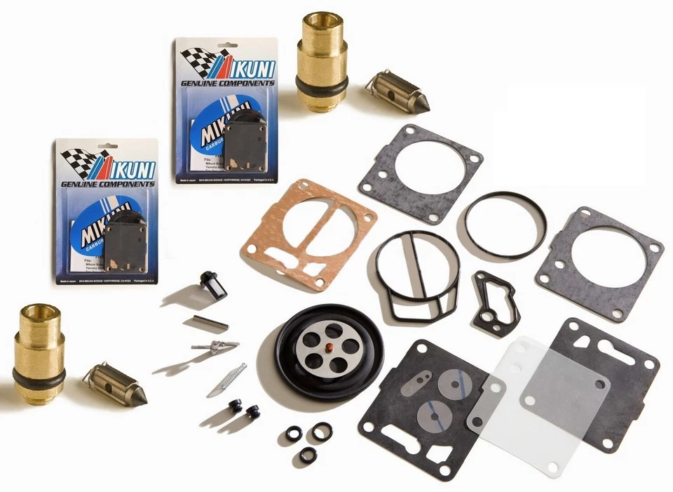 Yamaha GP 800 800R 98-05 Genuino Mikuni Doble Carburador Kit de Reconstrucción y Asiento de Aguja Foto 2 de 2