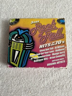Rock N' Roll Hits of the 70's [Box] by Various Artists (CD, Jul-2000, 3 ...