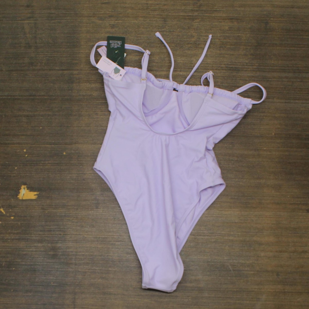 Wild Fable Underwire High Leg Extra Cheeky One Piece Swimsuit