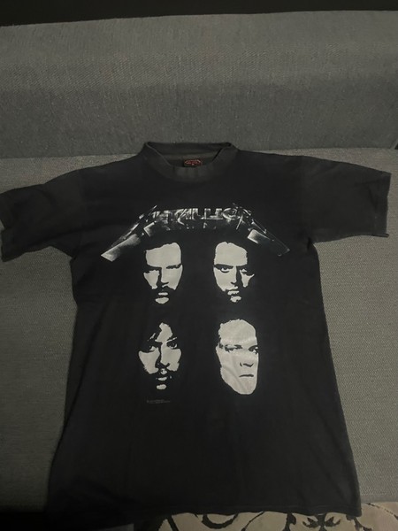 METALLICA Vintage Original Tour T Shirt 1991 4Face USA Official Tag M