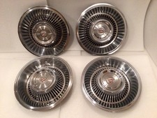 1963-1964 Cadillac Deville Fleetwood Hub Caps Set 4 Caps Nice Hubcaps Sombrero 1963-1964 Cadillac Deville Fleetwood Hub Caps Set 4 Caps Nice Hubcaps Sombrero