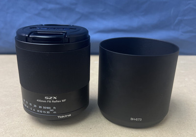 Tokina SZX SUPER TELE 400mm F8 Reflex MF SZ 2X EXTENDER KIT Tokina Canon EF
