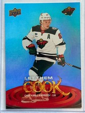 2025-26 Upper Deck Series 2 Let Them Cook Chef Kirill Kaprizov #LTC-11 Wild