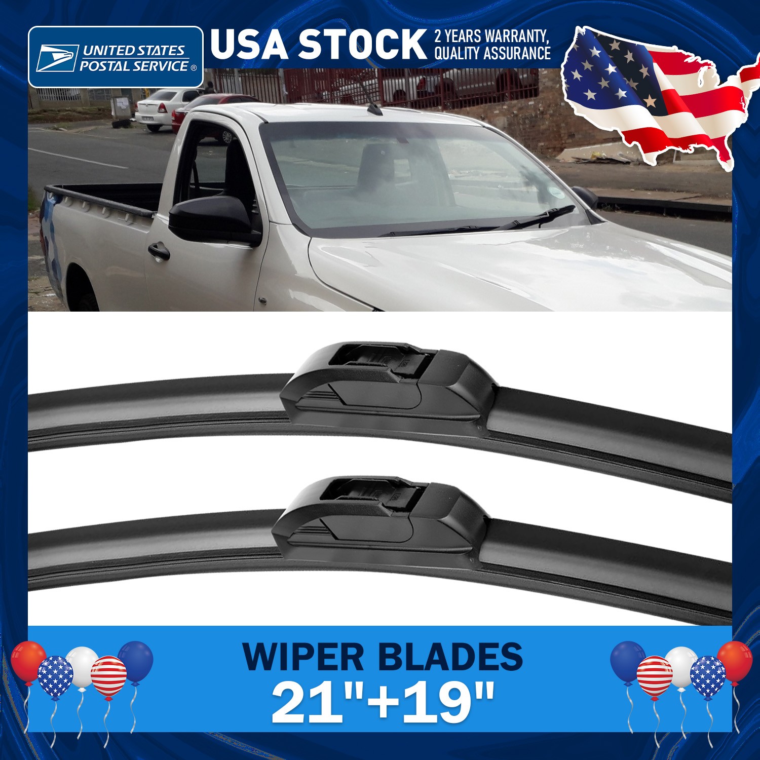 Quality East Forest Wiper Blades J/U-Hook 21