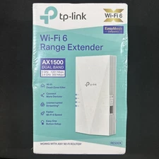 TP-Link - RE500X AX1500 Wi-Fi 6 Range Extender