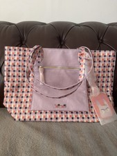 Cath Kidston Ladies Pink Check Large Tote Bag - BNWT