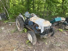 Ford 8n N-series 2wd Farm Tractor Blue And White Model 8n Vintage Industrial Ford 8n N-series 2wd Farm Tractor Blue And White Model 8n Vintage Industrial