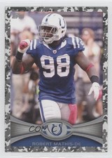 2012 Topps Camo Military 10/399 Robert Mathis #123 0k0