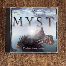 Br derbund MYST CD-ROM, 1994 MPC/Windows Surrealistic Adventure
