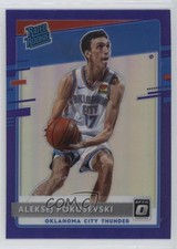 2020 Panini Donruss Optic Rated Rookie Purple Prizm Aleksej Pokusevski #167 1i77