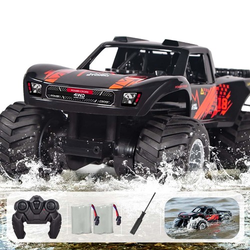 Waterproof Monster Trucks for Boys, 2.4G Amphibious Rc Car, 1:16 Scale All-Te...