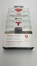 Game Golf Tags Digital Game Tracking System PGA Backed Tracking Tags
