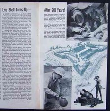 FORT WILLIAM HENRY 1955 pictural lac George NY