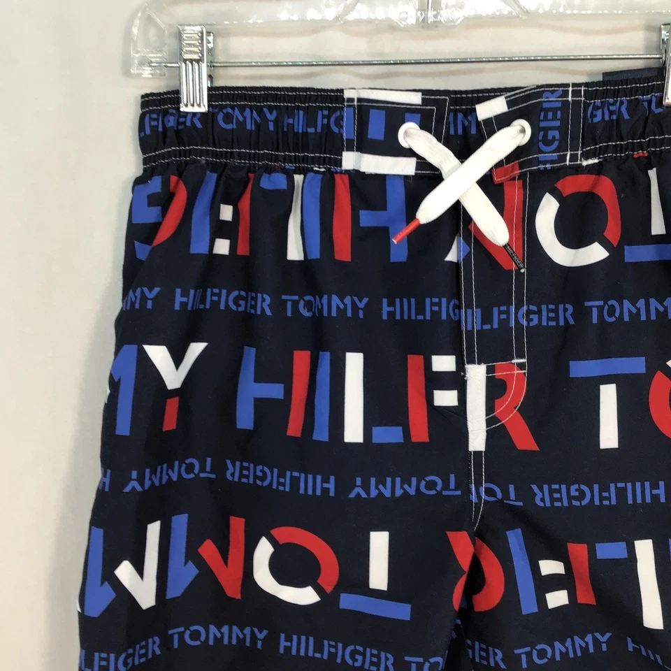 Nuovi costumi da bagno Tommy Hilfiger Big Boys stampa stencil scegli taglia prezzo al dettaglio consigliato: $ 44,50 - Immagine 3 di 4