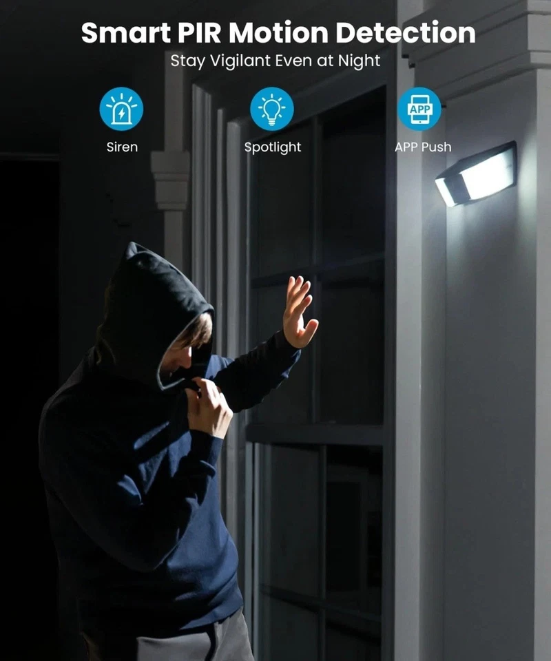 Battery Wall Light Camera - Image 4 of 4