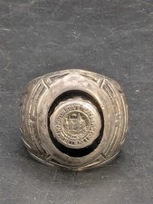 Vintage Sam Houston State Teachers College Sterling Silver Ring Jostens Size 7.5