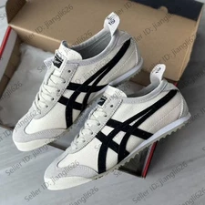 Onitsuka Tiger MEXICO 66 D508K-0190 Beige/Black White/Black 1183B391 200