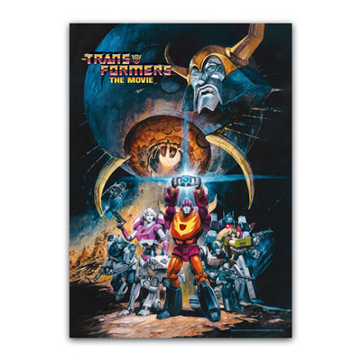 The Transformers The Movie 1986 Original Poster Rodimus Prime Unicron