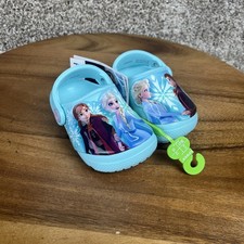 Disney Frozen Anna & Elsa Toddler Girls Light-Up Clogs with Olaf — listing 4