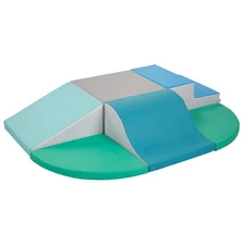 ECR4Kids SoftZone Little Me Wall Climb and Slide, Playset Contemporary Toddler