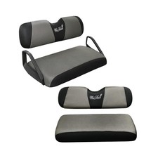 Golf Cart Seat Covers Front and Rear Set for EZGO TXT EZGO RXV Club Car DS Af...